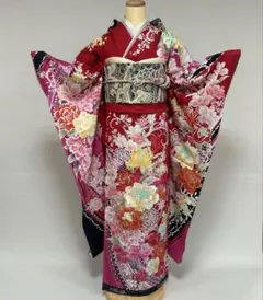 157~170センチぐらいの方が適応サイズ】振袖フルセット 玉城ティナ振袖