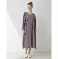 【新品未使用】マタニティガーゼワンピース ジェラートピケgelato pique