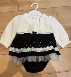 ベビードレス　子ども用冠婚葬祭　70サイズ　ベビー用冠婚葬祭　ロンパース