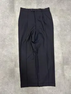 90s スラックス　ヴィンテージ　古着　ネイビー