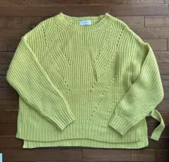 SIMPLICITE’ ニット　イエロー