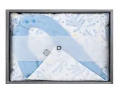 D by DADWAY 日本製　ガーゼ　おくるみ　ビブ　セット　モリノナカマ