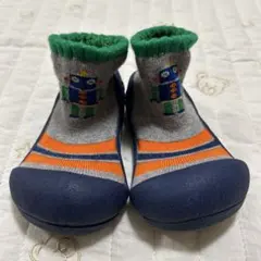 Attipas アティパス ベビーシューズ 11.5cm ロボット柄 美品