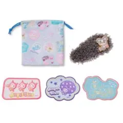 エンジェルブルー エニマイくじ 5点セット　巾着 ヘアクリップ ステッカー