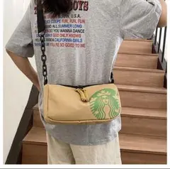 スターバックスショルダーバッグ　斜め掛け