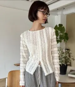 FUULLY STUDIO ❤︎ センターカットレーストップス