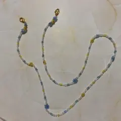 ビーズネックレス　マスクチェーン  no.64  韓国