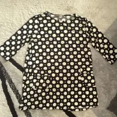 mercibeaucoup, ドット柄 七分袖カットソー - メルカリ