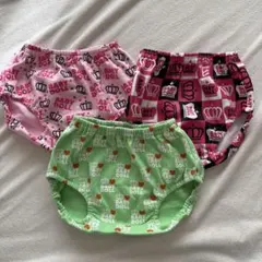 BABY DOLL ボトムス 3枚セット　ブルマ　かぼちゃパンツ