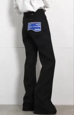DAIRIKU Pressed Flare Leg デニムパンツのサムネイル