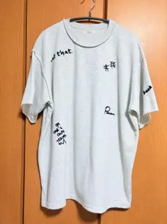 メッセージ刺繍 半袖Tシャツのサムネイル