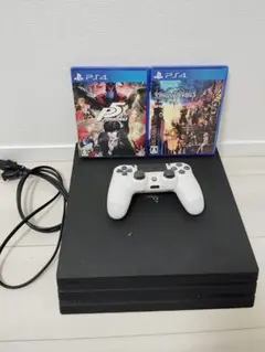 PS4 Pro 1TB(cuh-7000b) コントローラー・ゲーム付き