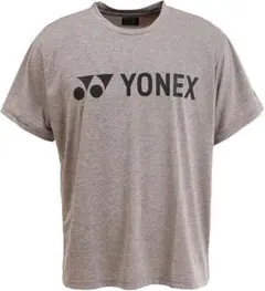 ヨネックス　テニスウェア 杢Tシャツ　SS　グレー
