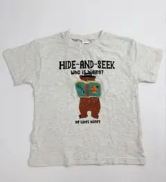 BREEZE クマ柄 半袖Tシャツ HIDE-AND-SEEKのサムネイル