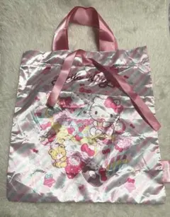 ハローキティ 巾着バッグ サンリオ ピンク ガチャ