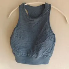 SUKALA ヨガウェア カップ付きタンクトップ ブルー　Sサイズ