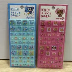エンジェルブルー＆ハローキティシール2枚セット