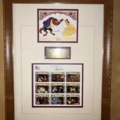 Disney Stamp Art Gallery 額装品 ディズニーワールド - メルカリ
