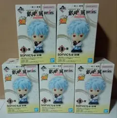 一番　銀魂 SOFVICちゅ 5種セット