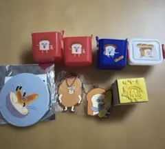 パンどろぼう　ガチャ　缶バッジ　キーホルダー