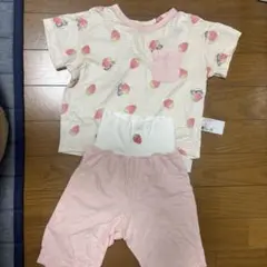 いちご柄パジャマセット