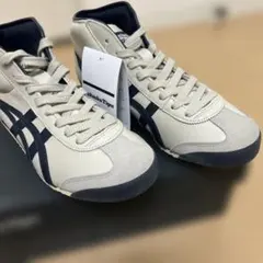 Onitsuka Tiger TOKYOハイカットスニーカーアイボリー/ネイビー