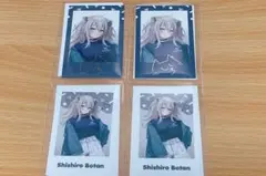 ホロライブ 獅白ぼたん 大阪(梅田) ランダムチェキ 4点セット