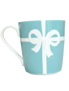 Tiffany & Co. リボン柄　マグカップ