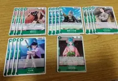 ワンピースカード　緑ゾロデッキパーツ