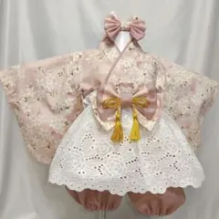 週末値下げ‼️新品未使用✨cottoli 袴ロンパース ミモザ バースデイ 