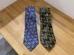 G0110-30★CHANEL メンズ ネクタイ 2点 古着 ファッション