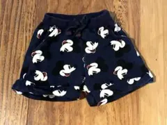 ミッキーマウス 半ズボン 80cm ネイビー　紺　男の子女の子　ディズニー