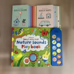 赤ちゃん絵本3冊セット 0〜1歳向け 音の出る絵本 ハードカバー 英語絵本