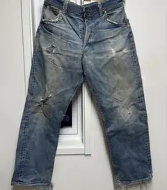 あ*ー様 lee 101b ビンテージ 60s サイド黒タグ w35 35インチ