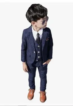 キッズ　フォーマル5点セット　130