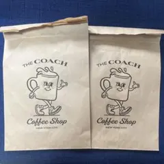 コーチ　コーヒーショップ　紙袋