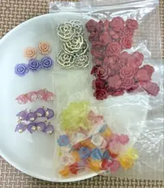 お花　チューリップ　パーツ　素材　まとめ売り