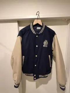 BOSS COFFEE スタジャン Yサイズ ネイビー/シルバー BOSS COFFEE スタジャン Yサイズ ネイビー/シルバー - メルカリ