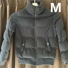 ダウン、アウター、黒、メンズ、M