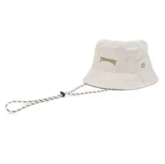 THRASHER バケットハット ストラップ付き ホワイトのサムネイル