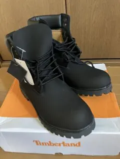 Timberland ブラック ワークブーツ 26cm