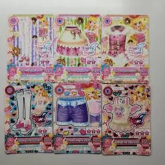 Angely Sugar アイカツ トレーディングカード 6枚セット