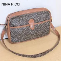 NINA RICCI ニナリッチ ショルダーバッグ 牛革 ジラフ柄 2wayのサムネイル