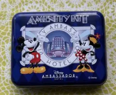 ディズニー アメニティキット ミッキー・ミニーの空き缶