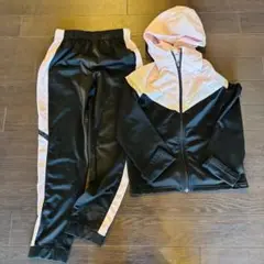 150〜160 Nike ナイキ　 ジャージセット ブラック/ピンク