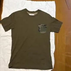 COACH ポケットTシャツ カーキ M