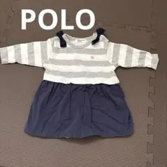POLO Baby ストライプ ワンピース 70