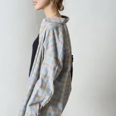 ソ*リ様 FREAK'S STORE 限定展開　ネル チェック ビックシャツ