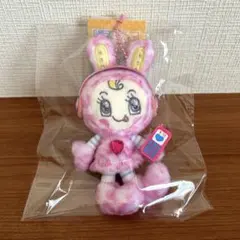 ナルミヤキャラクターズ レオパード ぬいぐるみチャーム べリエちゃん ピンク