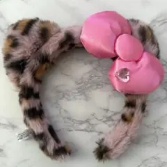 ユニバ USJ カチューシャ キティ ヒョウ柄